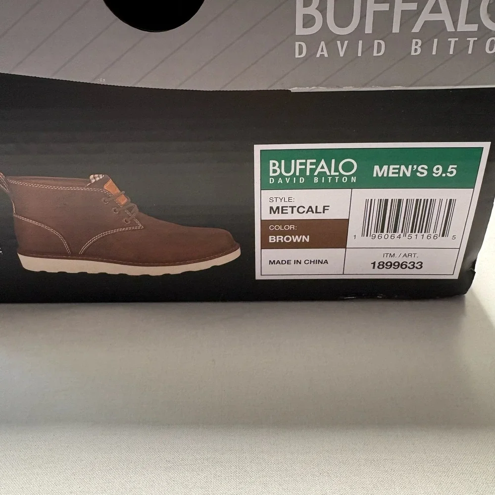 Buffalo David Bitton Brown‎ Boots Mens Size 9.5